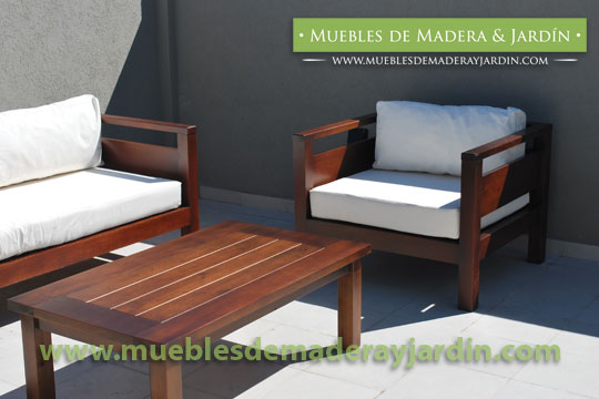 Sillones rusticos de jardin: sillones de tres cuerpos el ...