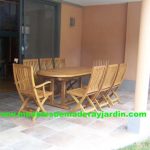 Mesa Ovalada de Teka