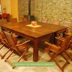 Mesa Cuadrada para Quincho