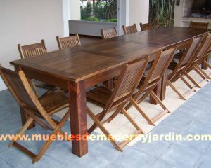 Mesas de Madera
