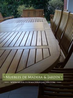 Mesas ovaladas de Teka