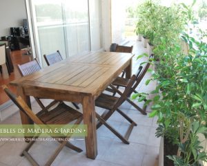 Mesas para balcón