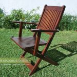 Sillas plegables de incienso con apoyabrazos