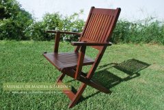 Sillas plegables de incienso con apoyabrazos