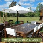 Sombrillas de madera