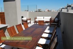 Mesa de Madera para Terraza