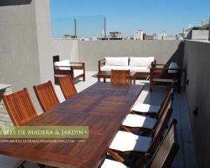 Mesa de Madera para Terraza
