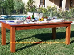 Mesas de cedro