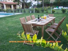 Mesas de Exterior en Madera
