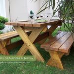 Muebles de jardín rústicos