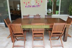 Muebles de jardín de incienso