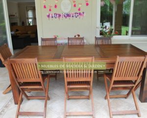 Muebles de jardín de incienso