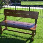 Banco de Madera para Jardin
