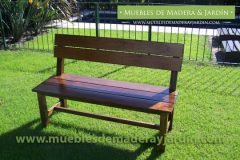 Banco de Madera para Jardin