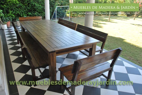 Bancos y Mesas para Quinchos Bancos y Mesas para Quinchos