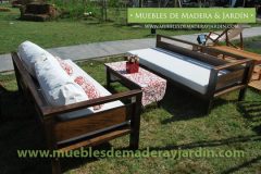 Juegos Livings de Madera para Exteriores