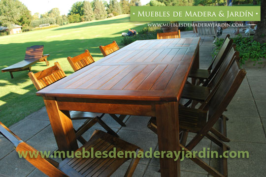 Mesa con Bancos para Exterior Mesa con Bancos para Exterior
