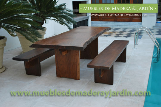 Mesa de Lapacho Maciza Mesa de Lapacho Maciza