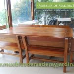 Mesa de Lapacho para Jardin