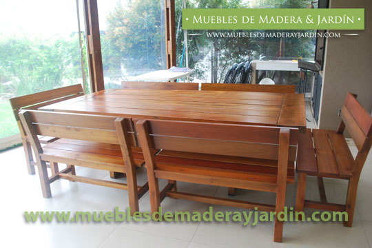 Mesa de Lapacho para Jardin Mesa de Lapacho para Jardin