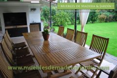 Mesa de Teka para Jardin