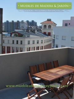 Mesa Extensible para Terraza
