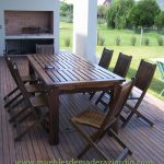 Mesa de Guayubira para Jardin