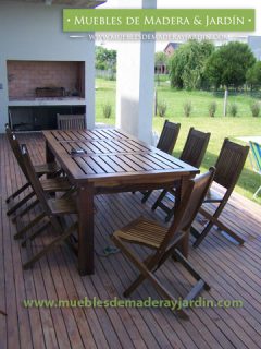 Mesa de Guayubira para Exterior