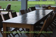 Mesa Maciza de Madera de Petiribi