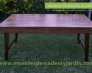 Mesa Rebatible para Exterior