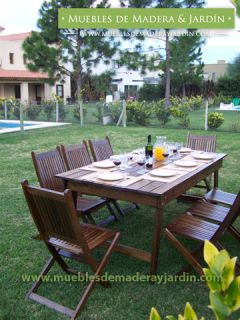 Mesa Rebatible de Jardin