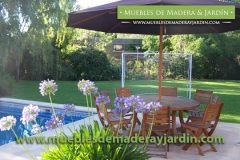 Mesas Redondas para Diez Personas para Exterior