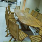 Mesas Ovaladas Extensibles de Madera