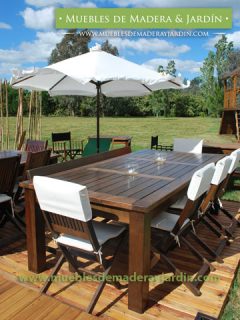 Mesas y Sillas de Jardin