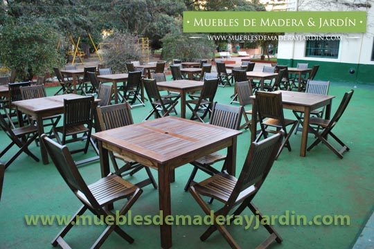biografía gravedad Miserable Mesas y Sillas para Restaurantes - El Blog de Muebles de Madera y Jardin  .COM