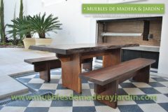 Muebles de Exterior en Madera