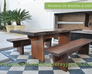 Muebles de Exterior en Madera