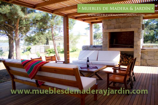 Muebles para Galerias de Campo - El Blog de Muebles de Madera y Jardin .COM