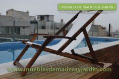 Reposeras Plegables con Lona