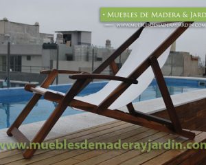 Reposeras Plegables con Lona