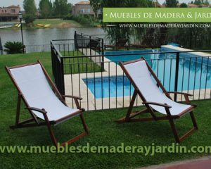 Reposeras de Madera para Exterior