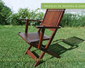 Silla de Jardin con Apoyabrazos