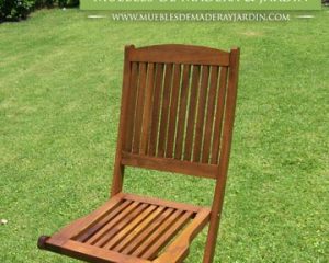 Silla de Madera para Jardin