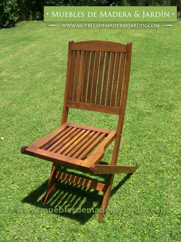 Silla de Madera para Jardin Silla de Madera para Jardin