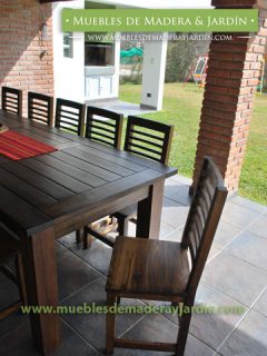 Sillas Fijas para Jardin