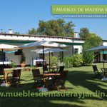 Sillas y Mesas Bar de Madera