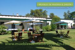 Sillas y Mesas Bar de Madera