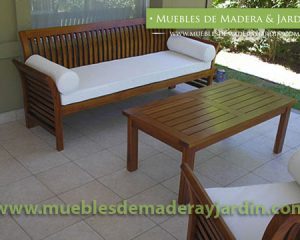 Sillones Curvos de Madera