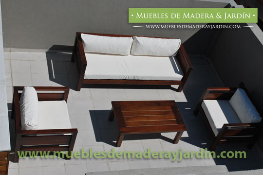 Sillón Anna de Madera para Jardín y Exterior