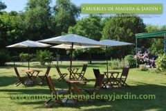 Sombrilla Cuadrada para Bar